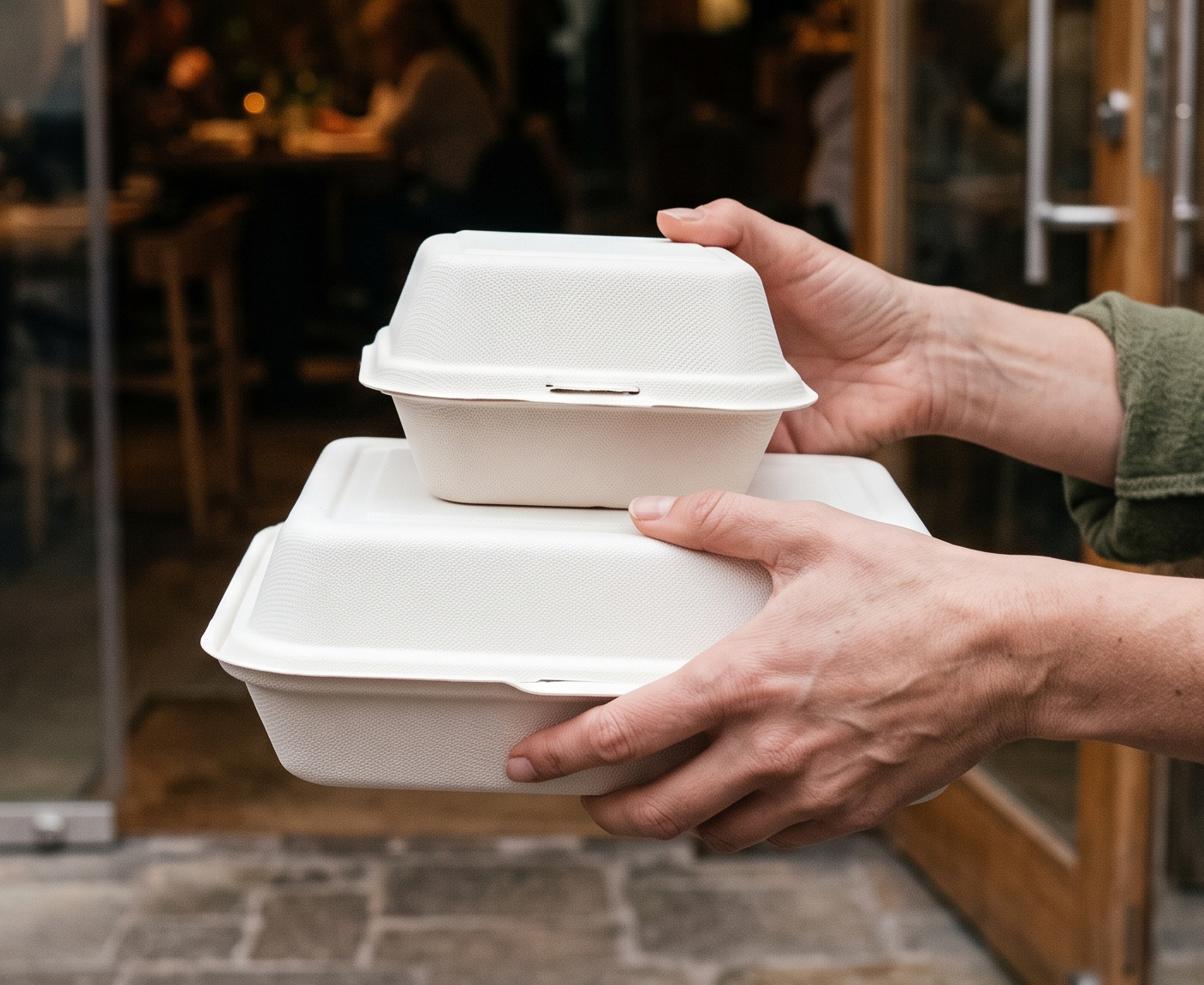 Menu Box z bagassy